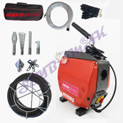 Tıkanıklık Açma makinesi 16 mm Mini Set